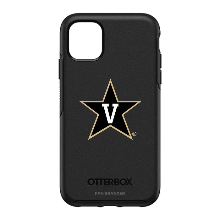 OtterBox Black Phone case with Vanderbilt Commodores Primary Logo