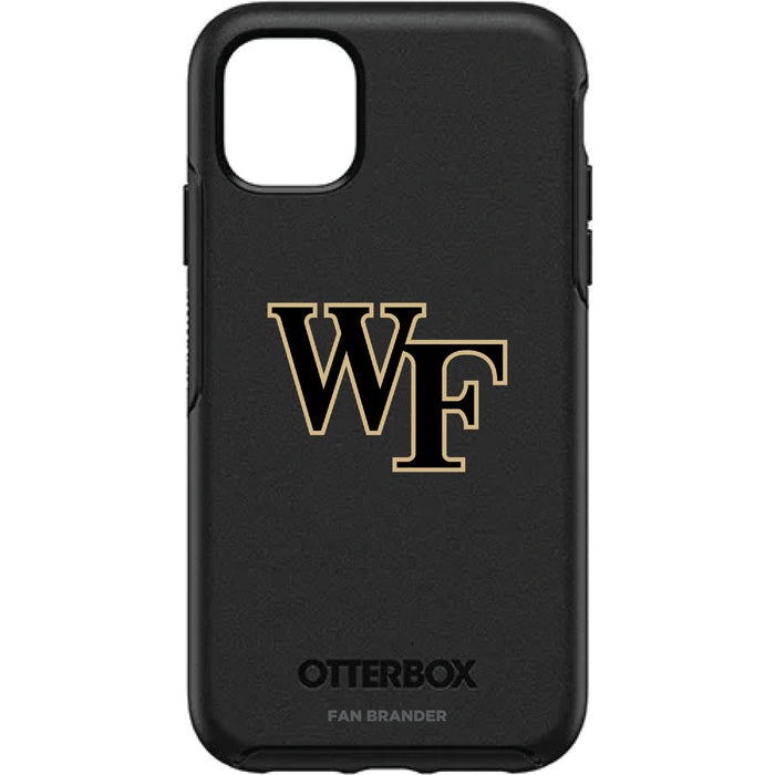 OtterBox Black Phone case with Wake Forest Demon Deacons Primary Logo