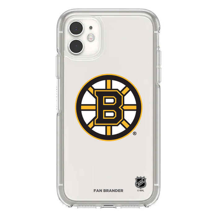 OtterBox Clear Symmetry Phone case with Boston Bruins Primary Logo