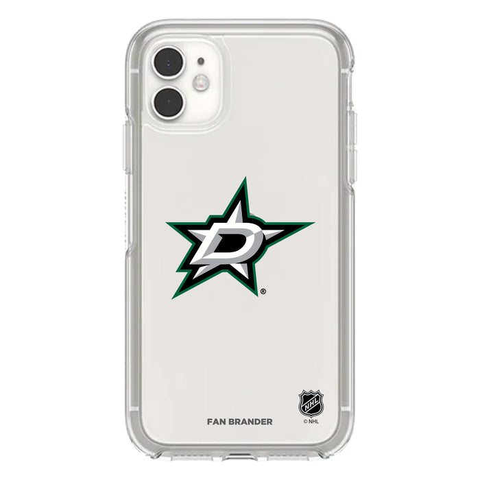 OtterBox Clear Symmetry Phone case with Dallas Stars Primary Logo