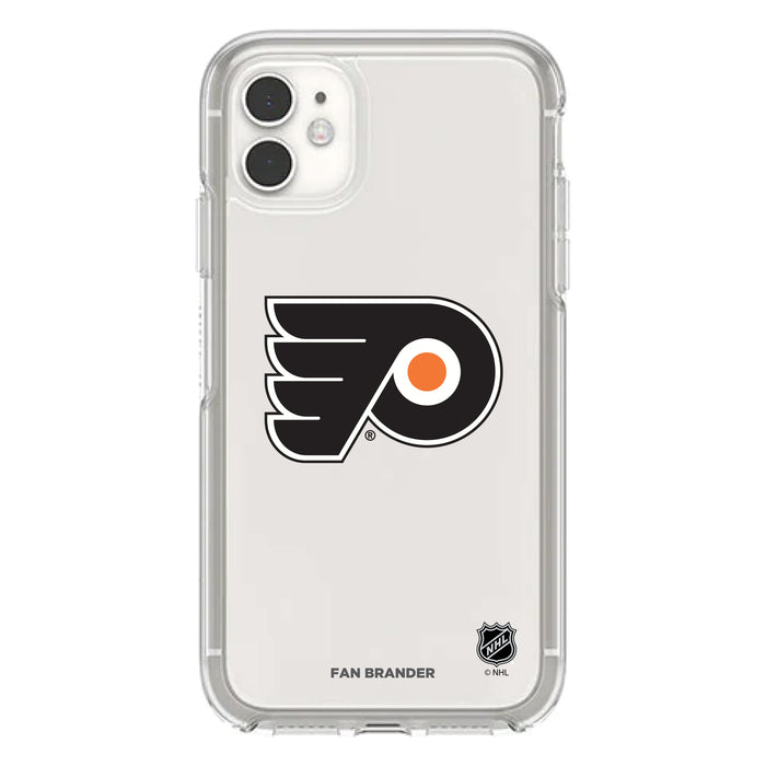 OtterBox Clear Symmetry Phone case with Philadelphia Flyers Primary Logo