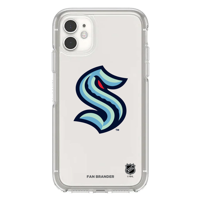 OtterBox Clear Symmetry Phone case with Seattle Kraken Primary Logo