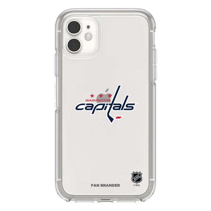 OtterBox Clear Symmetry Phone case with Washington Capitals Primary Logo