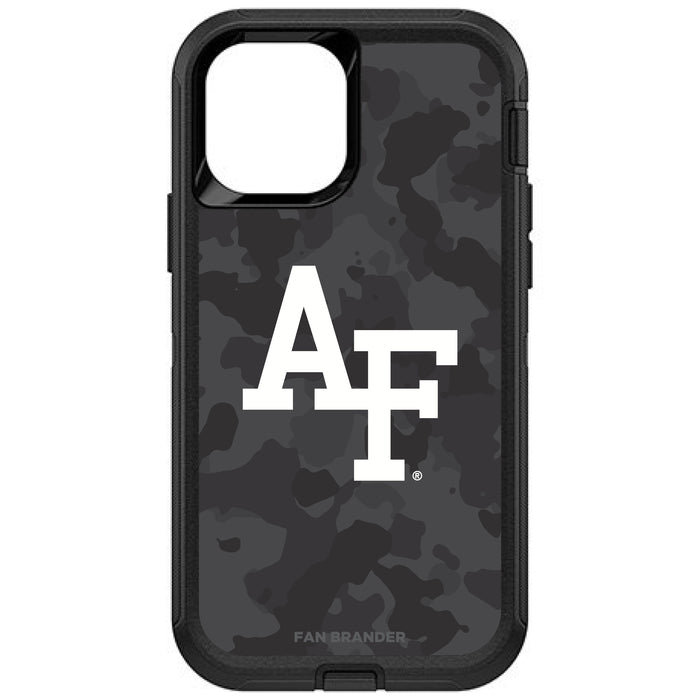 OtterBox Black Phone case with Airforce Falcons Urban Camo Background