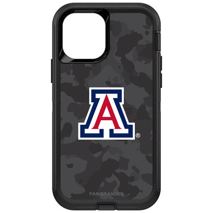 OtterBox Black Phone case with Arizona Wildcats Urban Camo Background