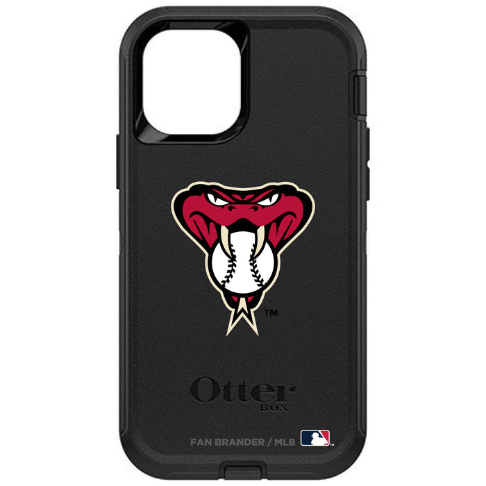 OtterBox Black Phone case with Arizona Diamondbacks Secondary Logo