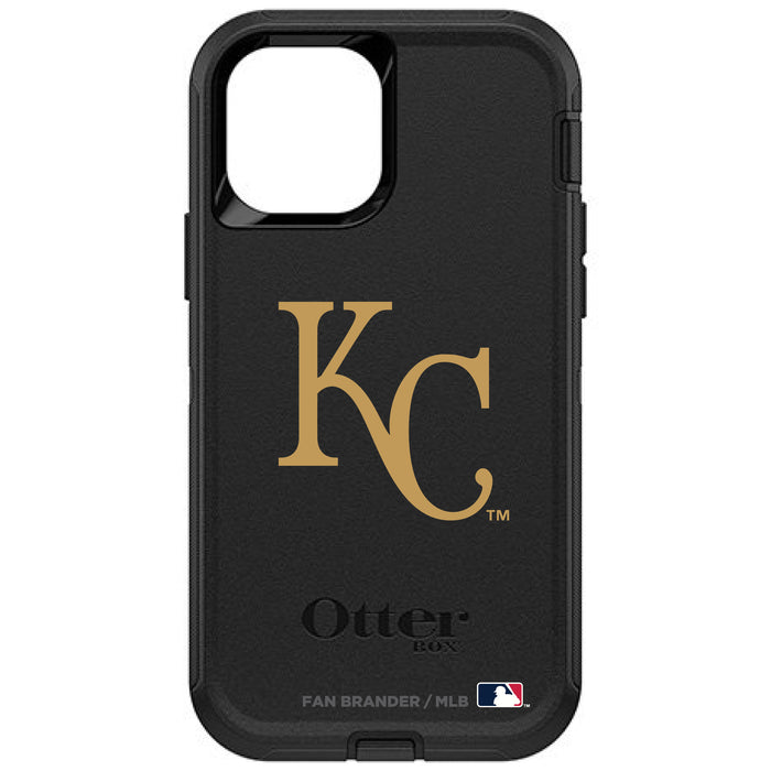 OtterBox Black Phone case with Kansas City Royals Primary Logo