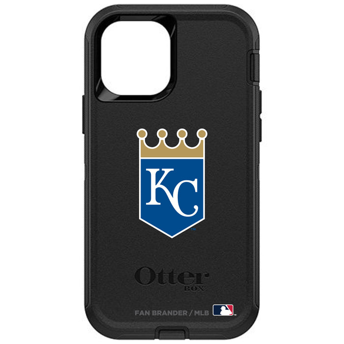 OtterBox Black Phone case with Kansas City Royals Secondary Logo