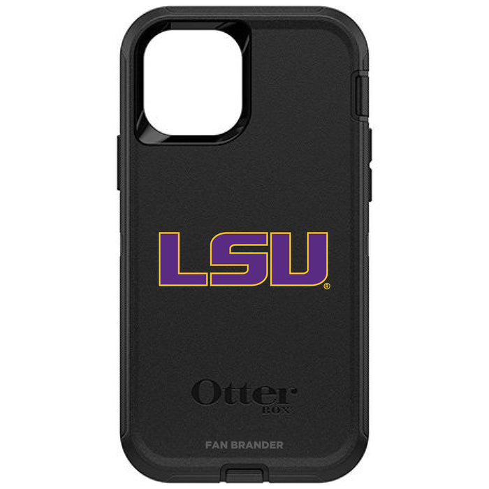 OtterBox Black Phone case with LSU Tigers Primary Logo