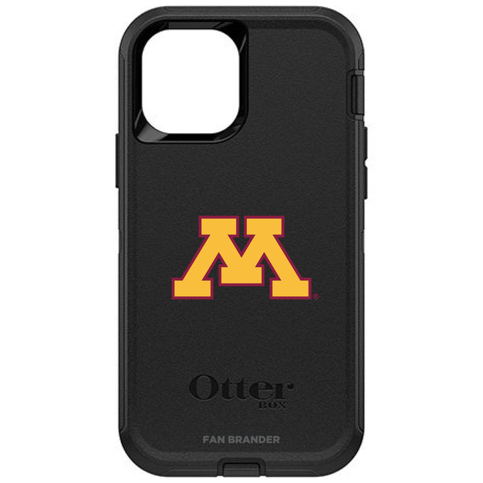 OtterBox Black Phone case with Minnesota Golden Gophers Primary Logo