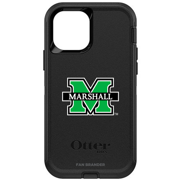 OtterBox Black Phone case with Marshall Thundering Herd Primary Logo