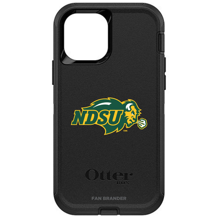 OtterBox Black Phone case with North Dakota State Bison Primary Logo