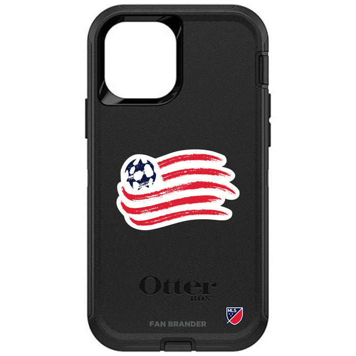 OtterBox Black Phone case with New England Revolution Primary Logo