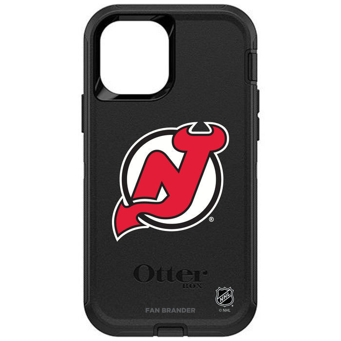 OtterBox Black Phone case with New Jersey Devils Primary Logo
