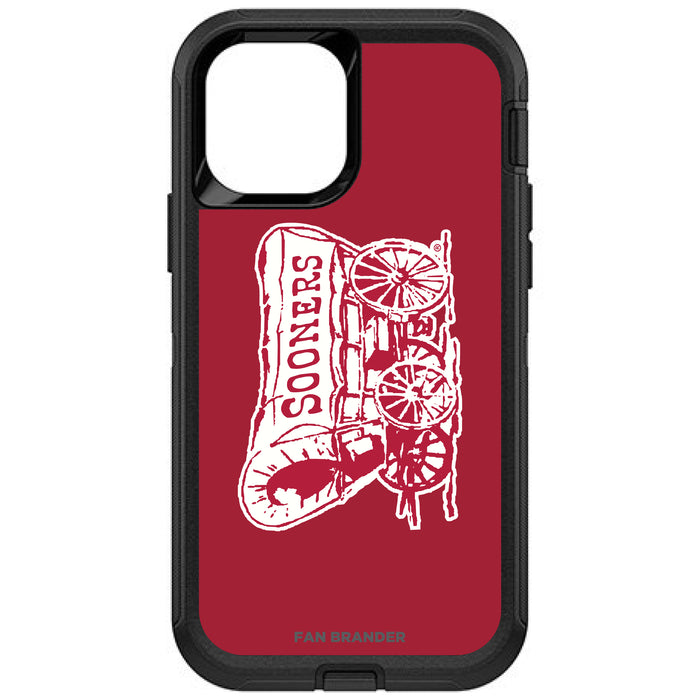 OtterBox Black Phone case with Oklahoma Sooners Wordmark Design