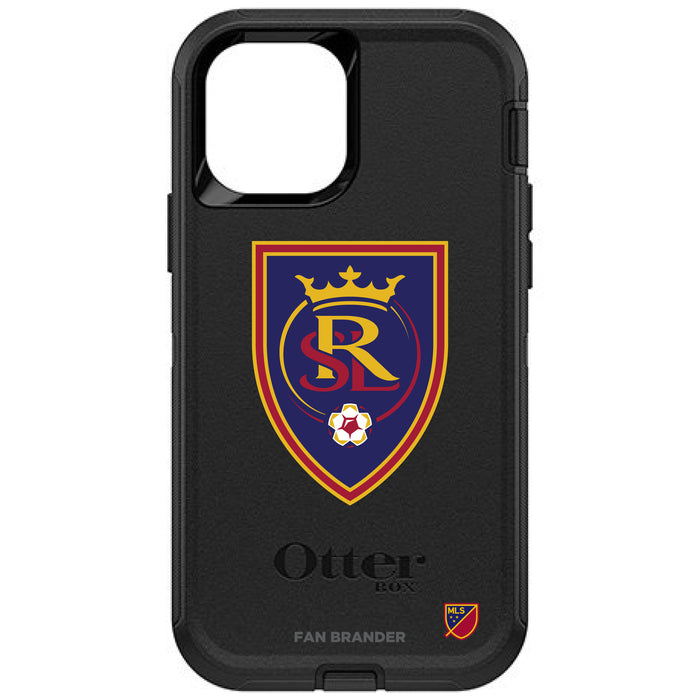 OtterBox Black Phone case with Real Salt Lake Primary Logo
