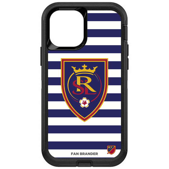 OtterBox Black Phone case with Real Salt Lake Stripes