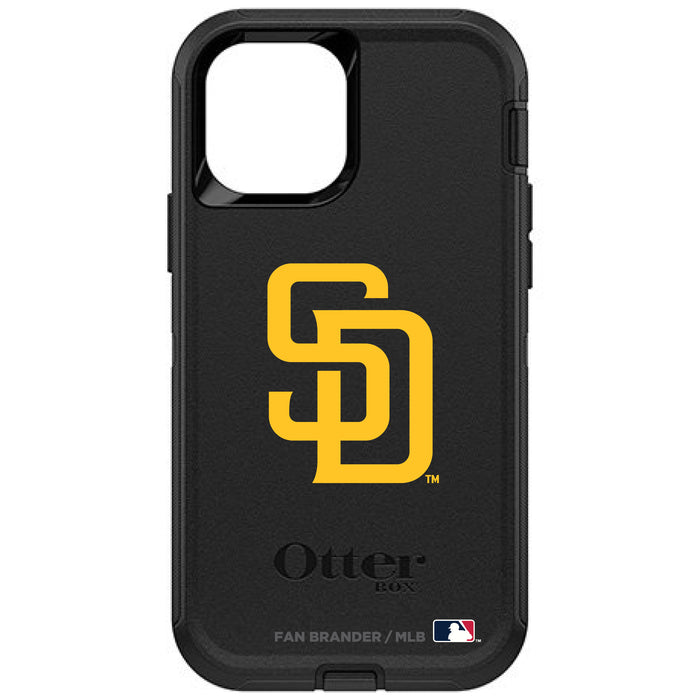 OtterBox Black Phone case with San Diego Padres Primary Logo