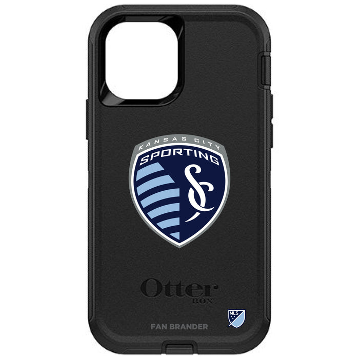 OtterBox Black Phone case with Sporting Kansas City Primary Logo