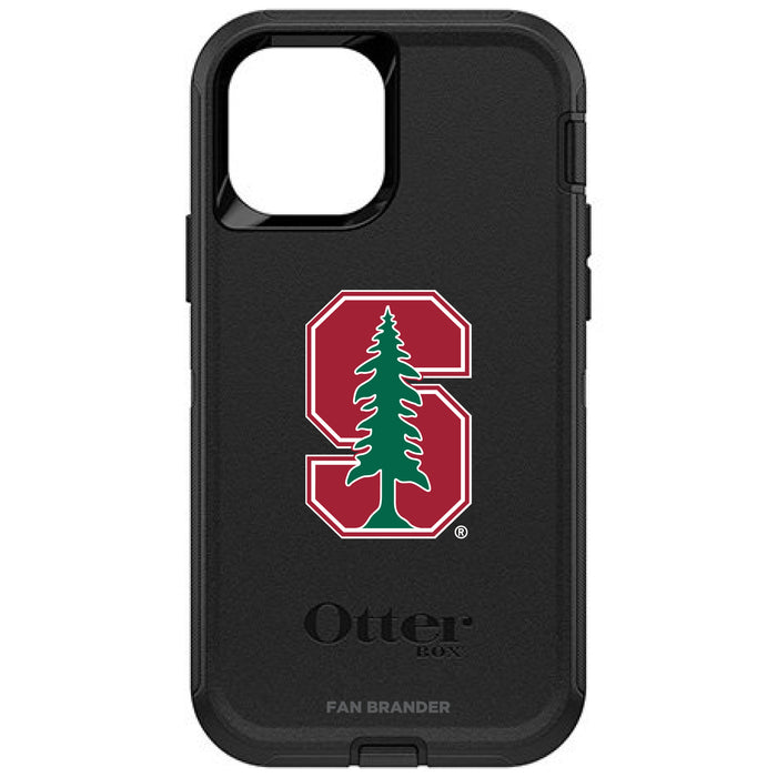 OtterBox Black Phone case with Stanford Cardinal Primary Logo