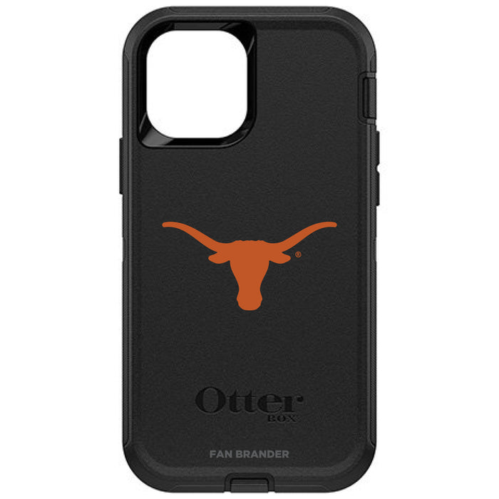 OtterBox Black Phone case with Texas Longhorns  Primary Logo