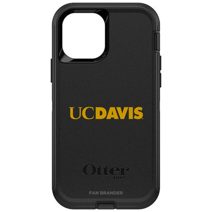 OtterBox Black Phone case with UC Davis Aggies Primary Logo