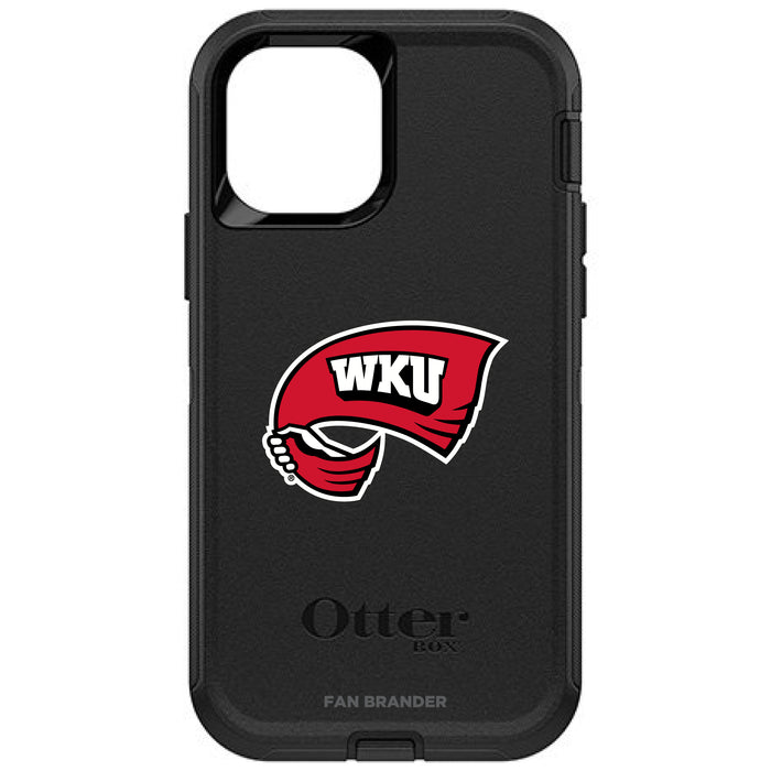 OtterBox Black Phone case with Western Kentucky Hilltoppers Primary Logo