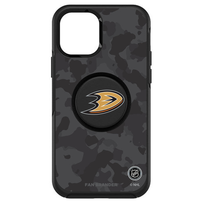 OtterBox Otter + Pop symmetry Phone case with Anaheim Ducks Urban Camo design