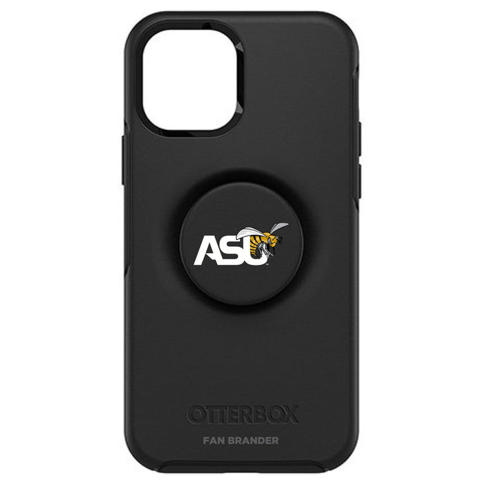 OtterBox Otter + Pop symmetry Phone case with Alabama State Hornets Primary Logo