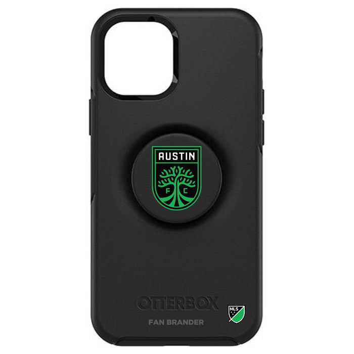 OtterBox Otter + Pop symmetry Phone case with Austin FC Primary Logo