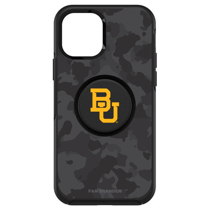 OtterBox Otter + Pop symmetry Phone case with Baylor Bears Urban Camo background
