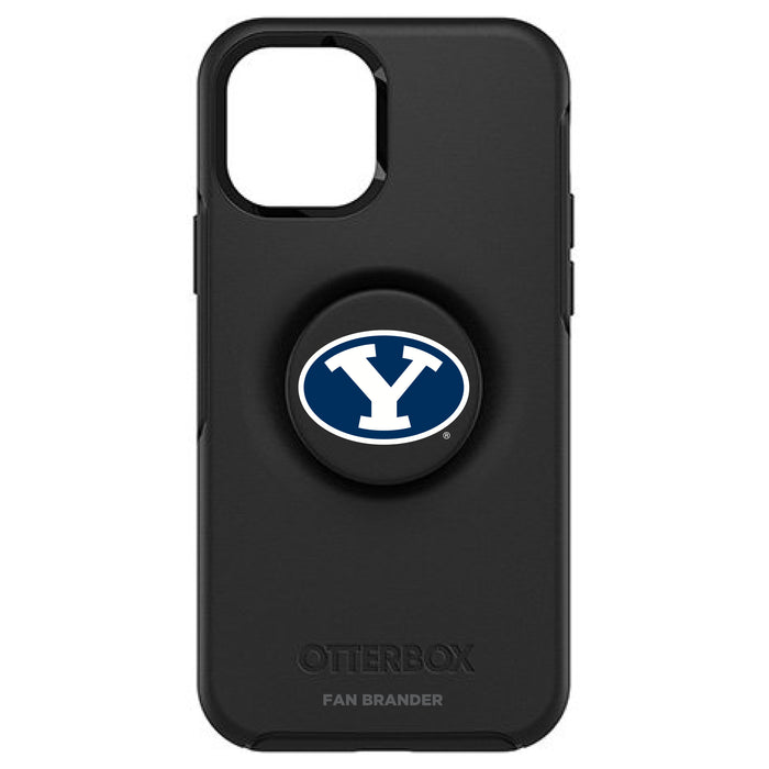 OtterBox Otter + Pop symmetry Phone case with Brigham Young Cougars Primary Logo
