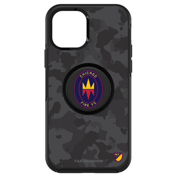 OtterBox Otter + Pop symmetry Phone case with Chicago Fire Urban Camo design