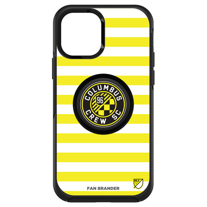 OtterBox Otter + Pop symmetry Phone case with Columbus Crew SC Primary Logo with Stripes