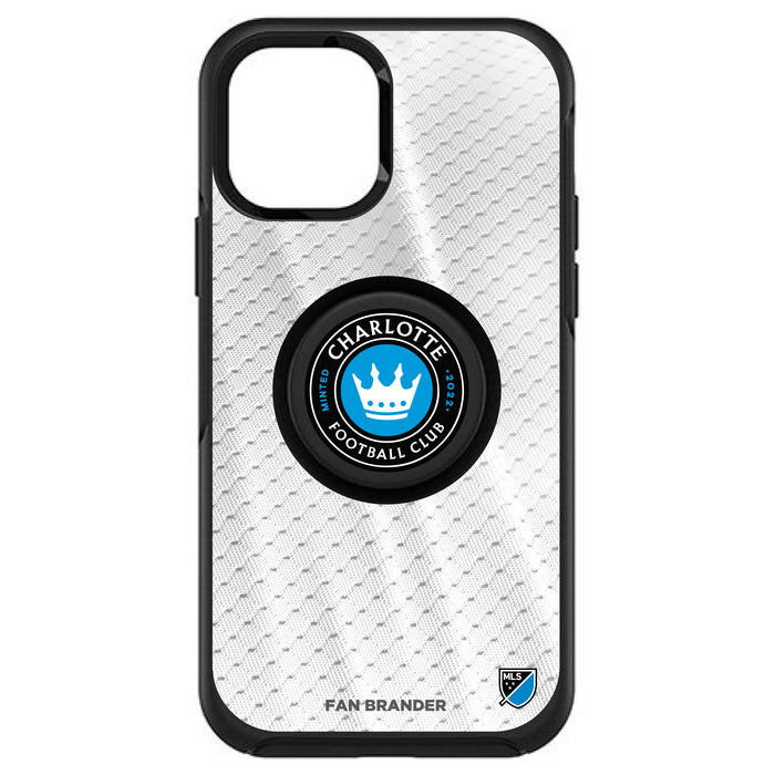 OtterBox Otter + Pop symmetry Phone case with Charlotte FC Primary Logo with Jersey design