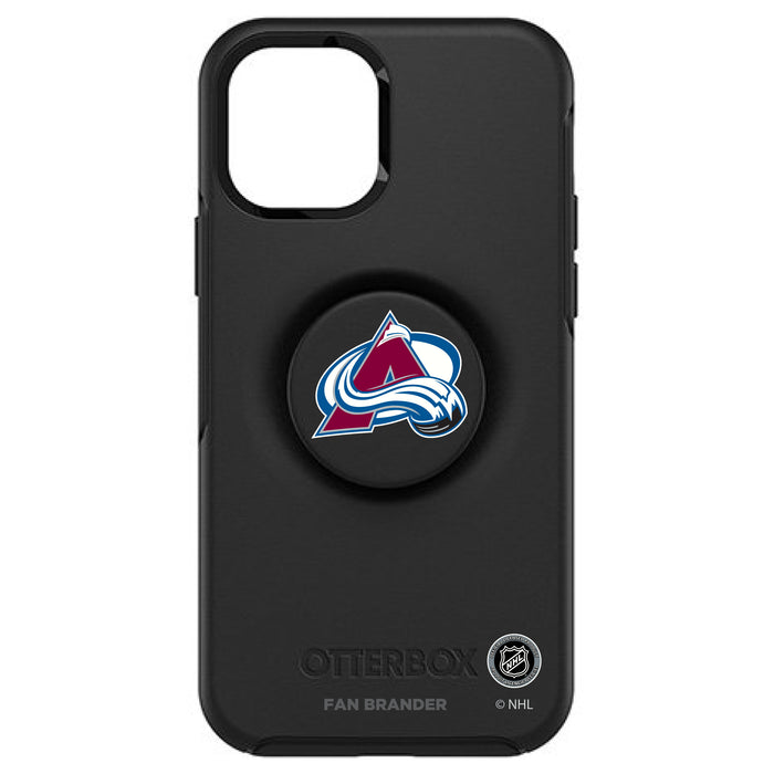 OtterBox Otter + Pop symmetry Phone case with Colorado Avalanche Primary Logo