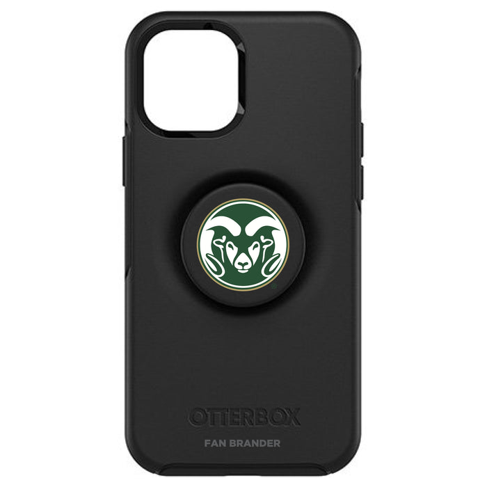 OtterBox Otter + Pop symmetry Phone case with Colorado State Rams Primary Logo