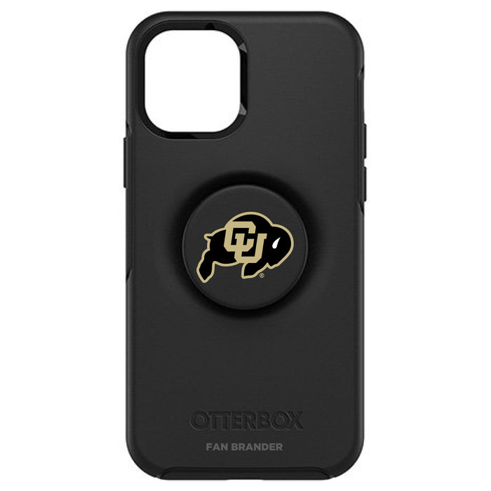 OtterBox Otter + Pop symmetry Phone case with Colorado Buffaloes Primary Logo
