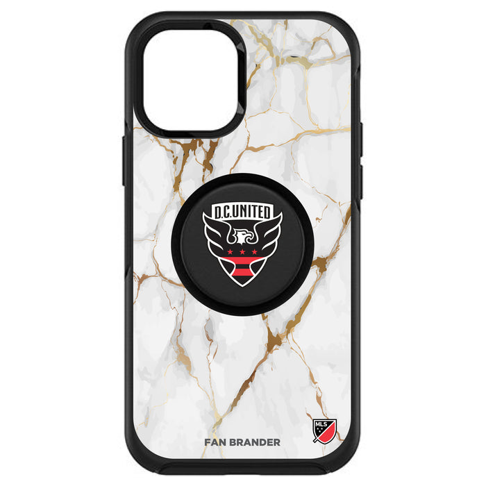 OtterBox Otter + Pop symmetry Phone case with D.C. United White Marble design