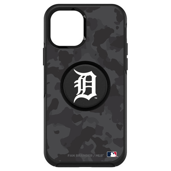 OtterBox Otter + Pop symmetry Phone case with Detroit Tigers Urban Camo background