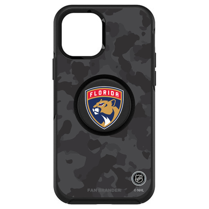 OtterBox Otter + Pop symmetry Phone case with Florida Panthers Urban Camo design