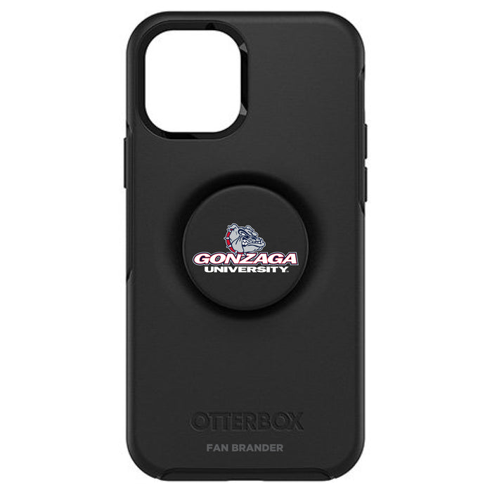 OtterBox Otter + Pop symmetry Phone case with Gonzaga Bulldogs Primary Logo