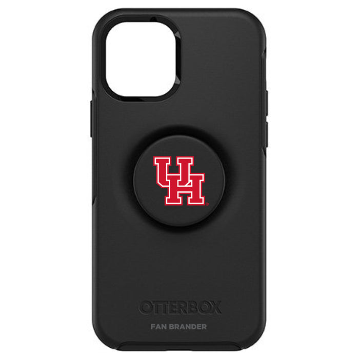 OtterBox Otter + Pop symmetry Phone case with Houston Cougars Primary Logo