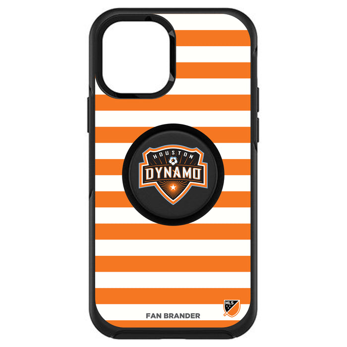 OtterBox Otter + Pop symmetry Phone case with Houston Dynamo Primary Logo with Stripes
