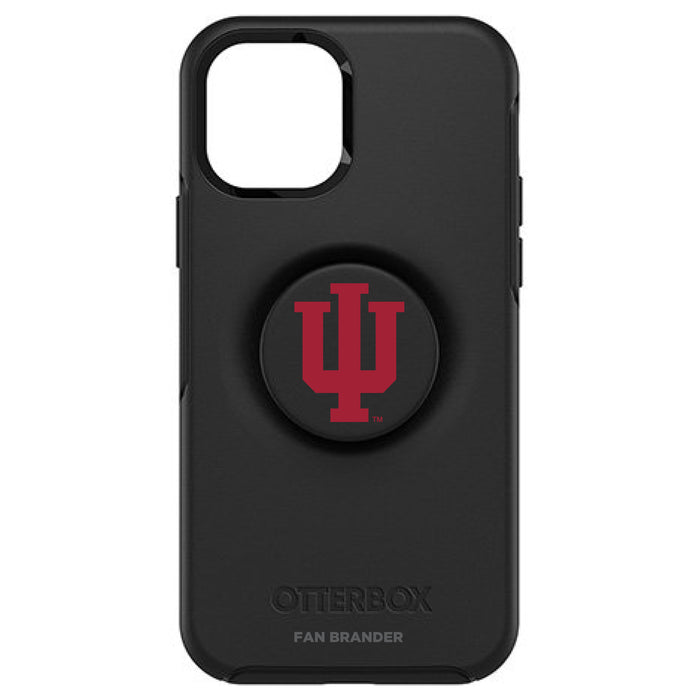 OtterBox Otter + Pop symmetry Phone case with Indiana Hoosiers Primary Logo
