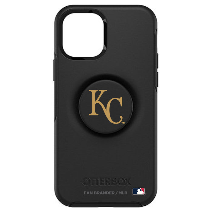 OtterBox Otter + Pop symmetry Phone case with Kansas City Royals Primary Logo