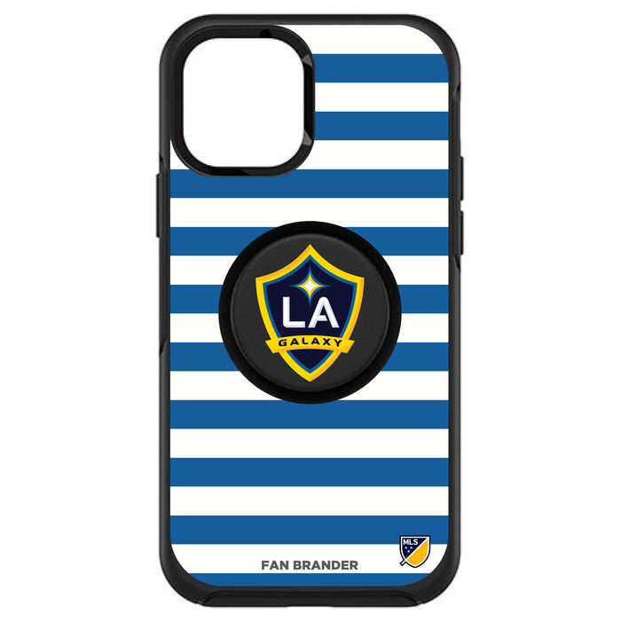 OtterBox Otter + Pop symmetry Phone case with LA Galaxy Primary Logo with Stripes