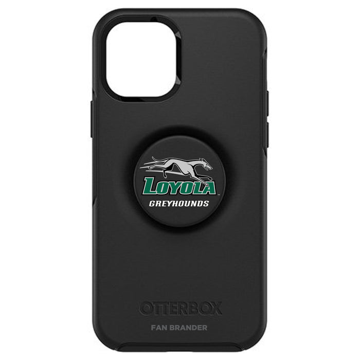 OtterBox Otter + Pop symmetry Phone case with Loyola Univ Of Maryland Hounds Primary Logo