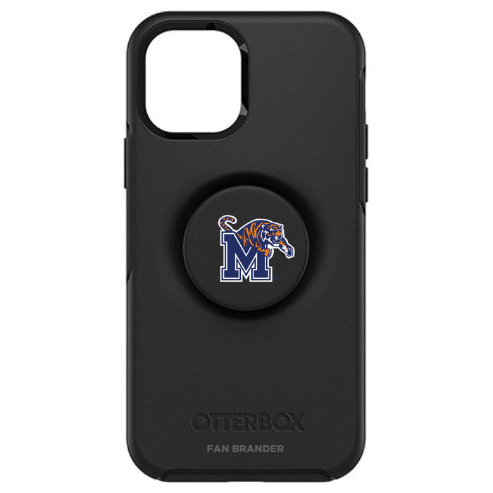 OtterBox Otter + Pop symmetry Phone case with Memphis Tigers Primary Logo