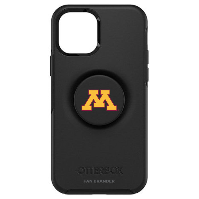 OtterBox Otter + Pop symmetry Phone case with Minnesota Golden Gophers Primary Logo